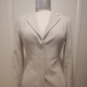 EXPRESS Tan Microtwill Jacket & cropped Pant